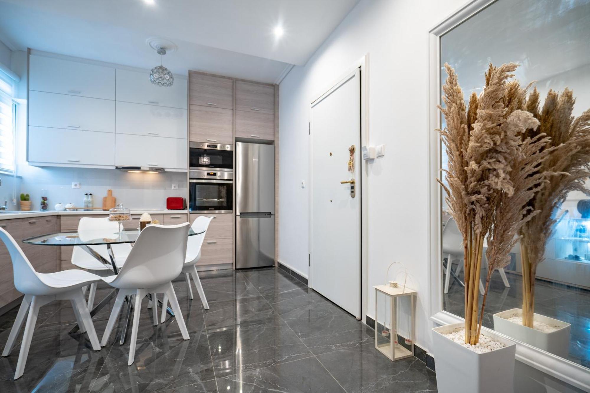 Neo Irakleio Train St. 1 Bedrm 4 Pers. Apartment Athens Exterior photo