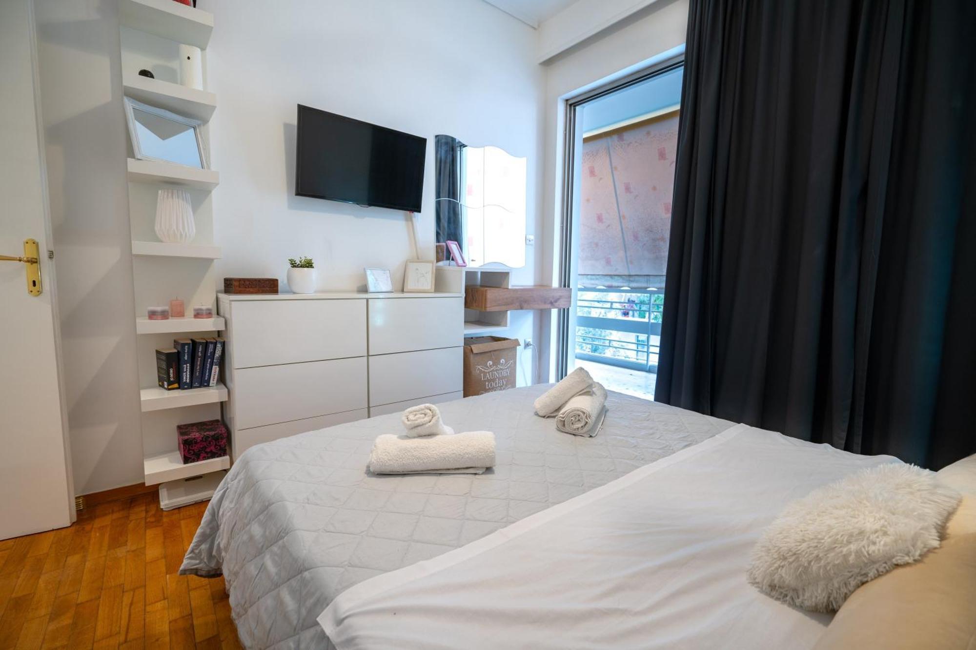 Neo Irakleio Train St. 1 Bedrm 4 Pers. Apartment Athens Exterior photo