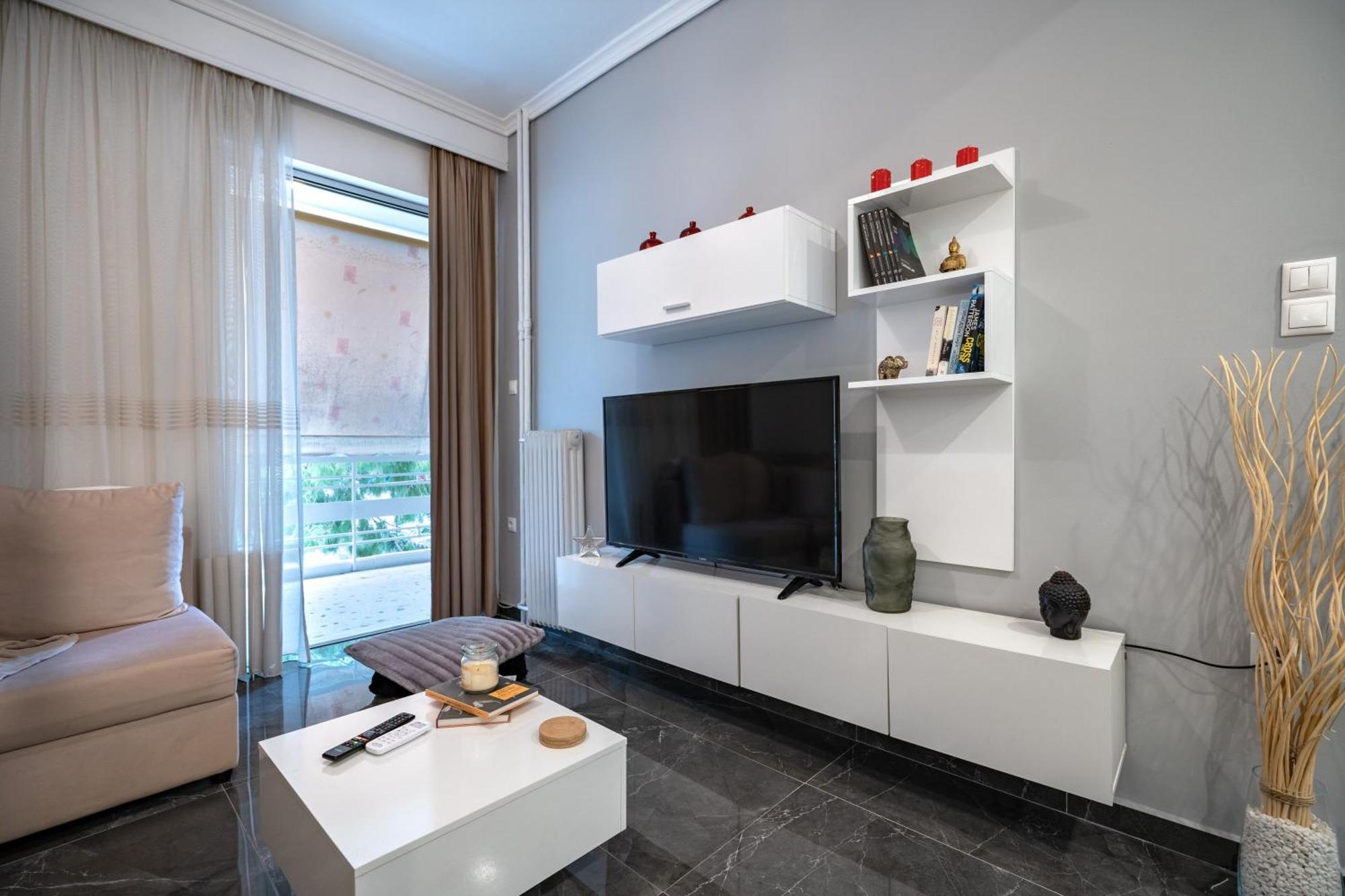 Neo Irakleio Train St. 1 Bedrm 4 Pers. Apartment Athens Exterior photo